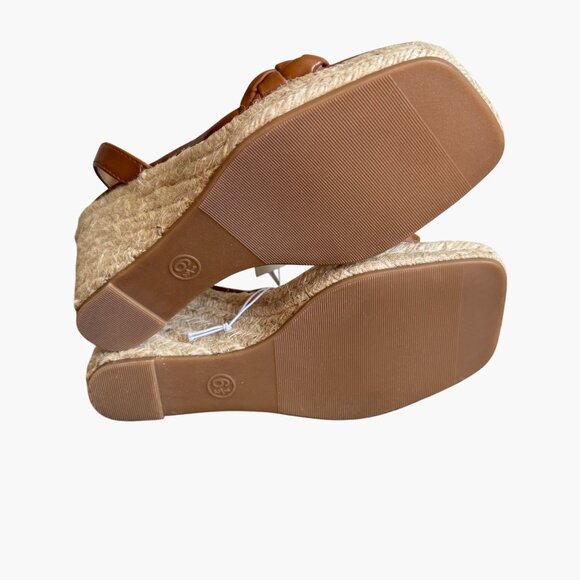 NEW A New Day Women's Espadrille Wedge Heels Sandals - Tan - Picture 7 of 8